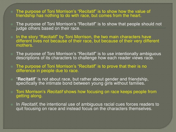 Toni morrison essays pdf
